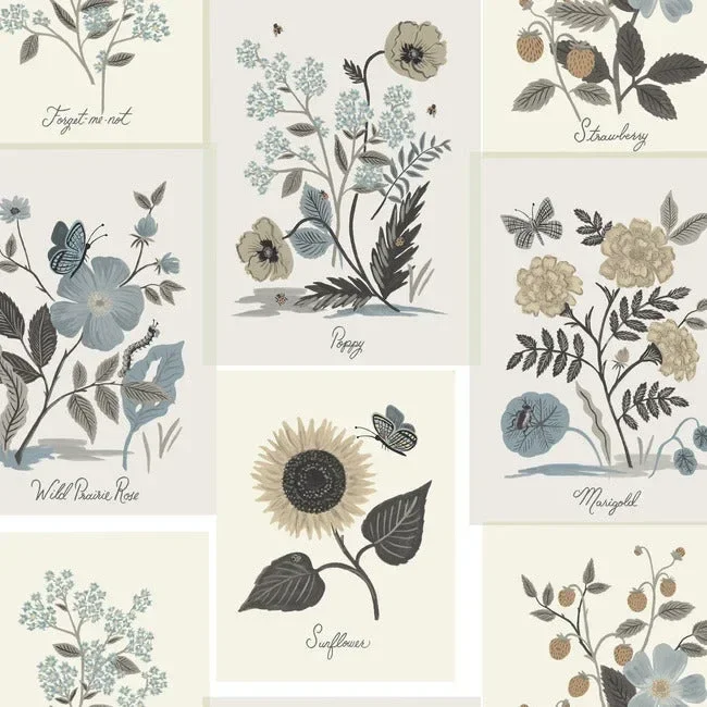 Rifle Paper Co. Botanical Prints Wallpaper - Linen — Image 4