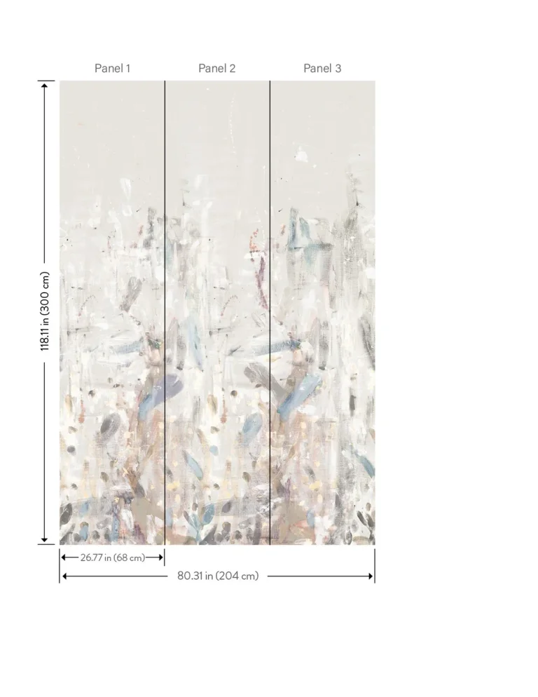 Fresco Wall Mural - Multicolor — Image 3