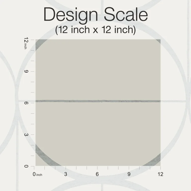 Sun Circles Wallpaper - Taupe/Silver — Image 2