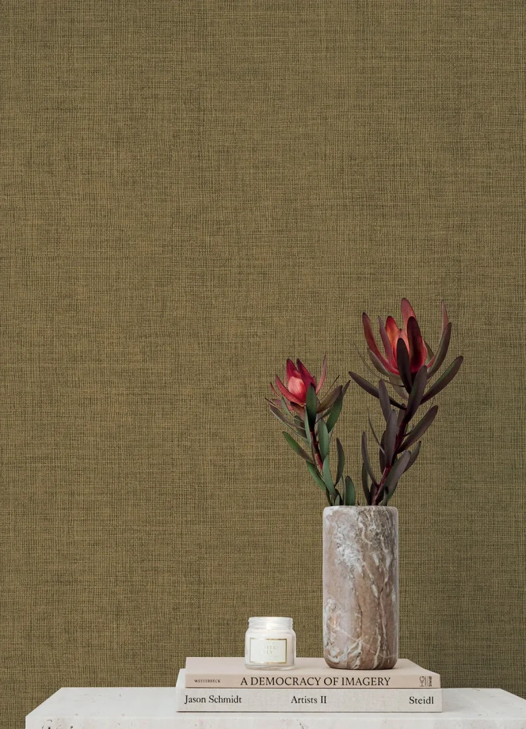Alba Open Weave Wallpaper - Bronze — Image 3