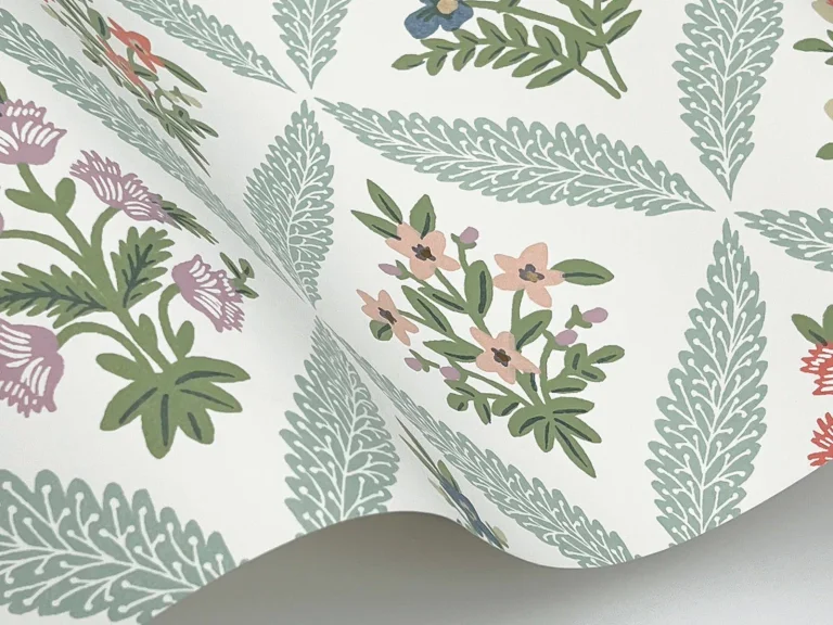 Rifle Paper Co. Estee Garden Wallpaper - Pastel Multi — Ảnh 4