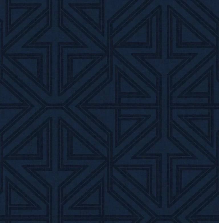 Kachel Geometric Wallpaper - Indigo — Ảnh 2