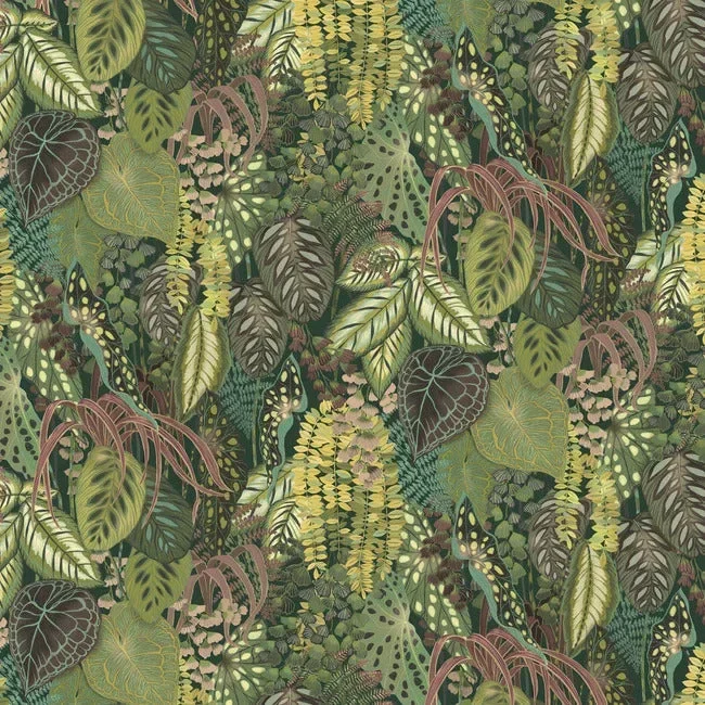 Greenery Mural Jade Wall Mural - Jade — Ảnh 4
