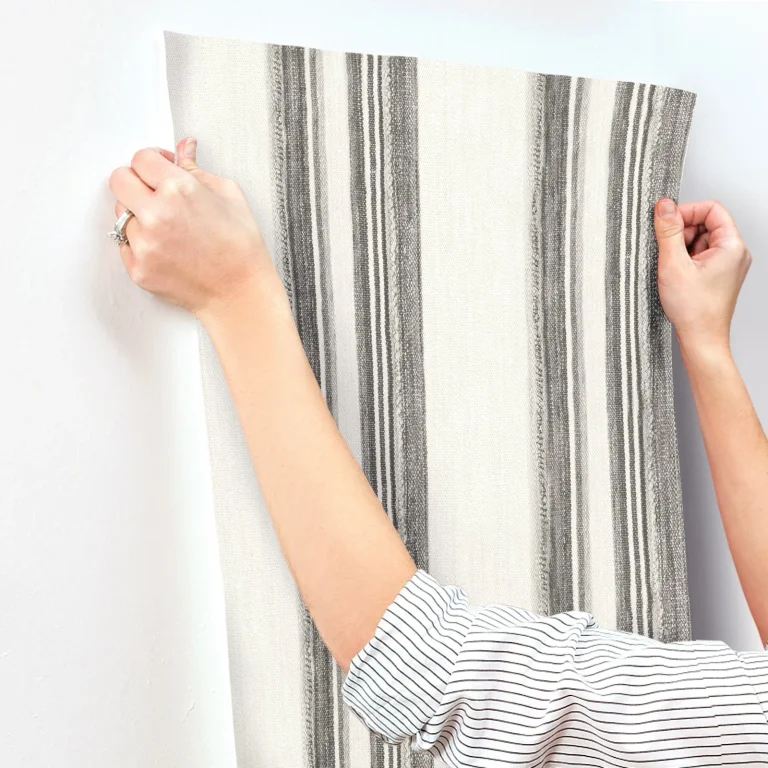 Chesapeake Loom Spun Wallpaper - Charcoal — Ảnh 6