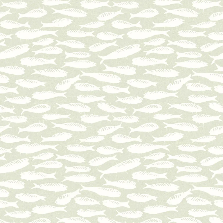 Chesapeake Nunkie Sardine Wallpaper - Sage — Image 2