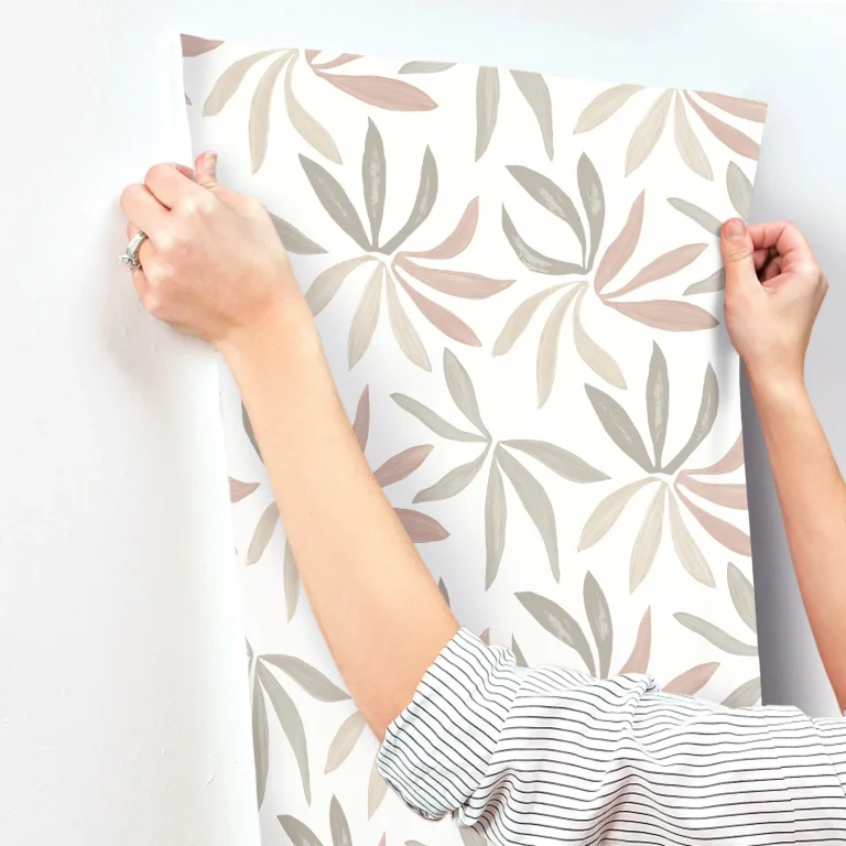 Little Garden Wallpaper - Nude & Blush — Ảnh 5