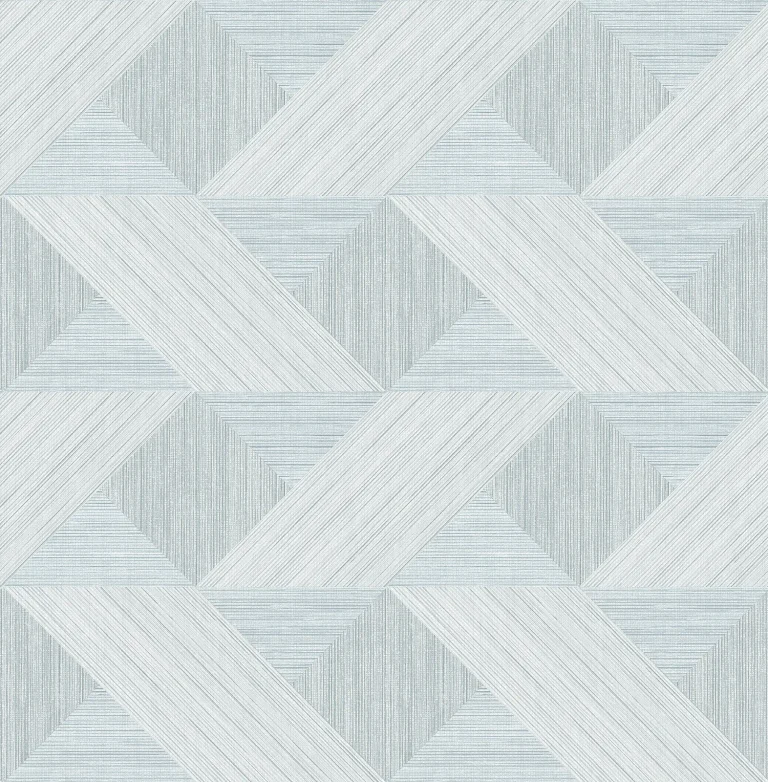 Presley Tessellation Wallpaper - Light Blue — Ảnh 2