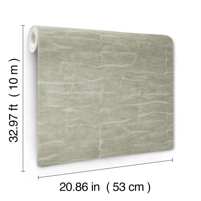 Sculpted Burlap Textured Wallpaper - Moss — Ảnh 3