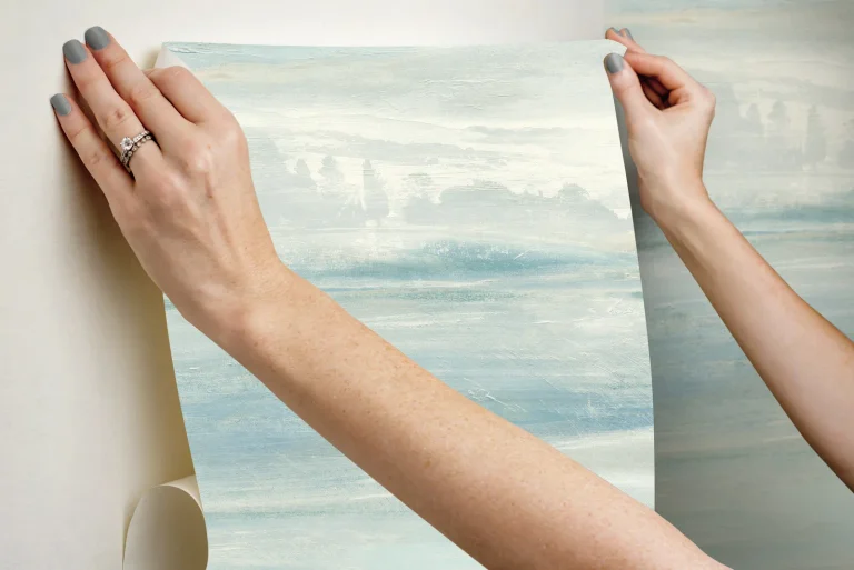 Soothing Mists Scenic Peel and Stick Wallpaper - Blue — Ảnh 3
