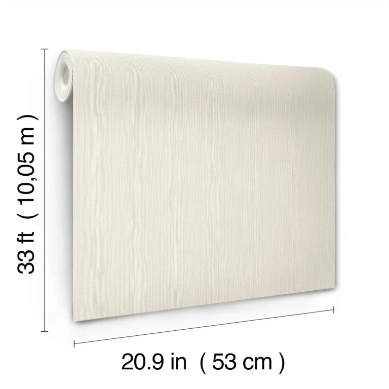 Naim Solid Texture Wallpaper - Ivory — Image 3