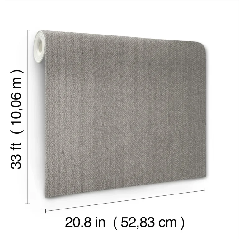 Stretched Hexagons Wallpaper - Dark Silver — Ảnh 2