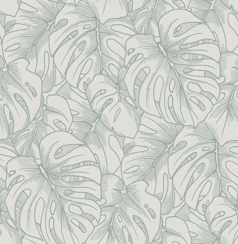 Balboa Botanical Wallpaper - Olive — Ảnh 5