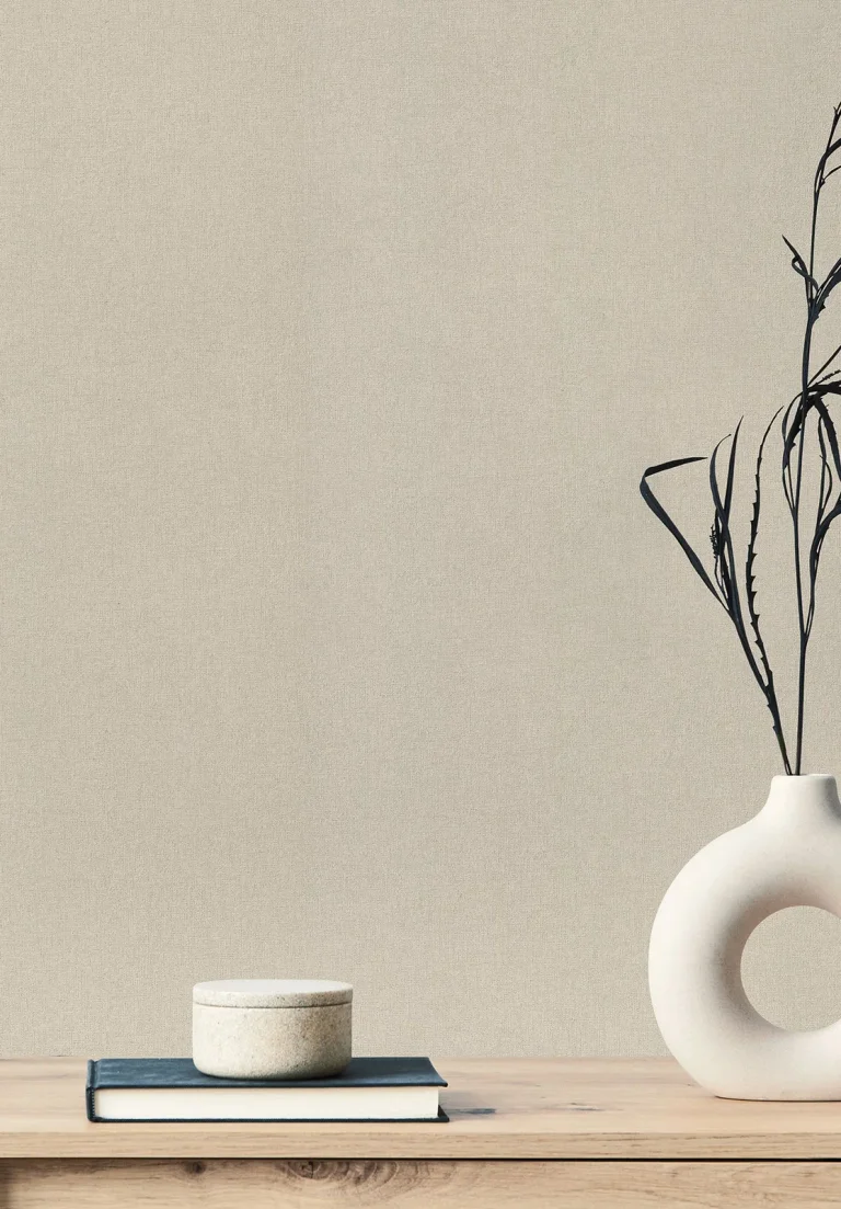 Paper & Thread Weave Wallpaper - Champagne — Ảnh 3