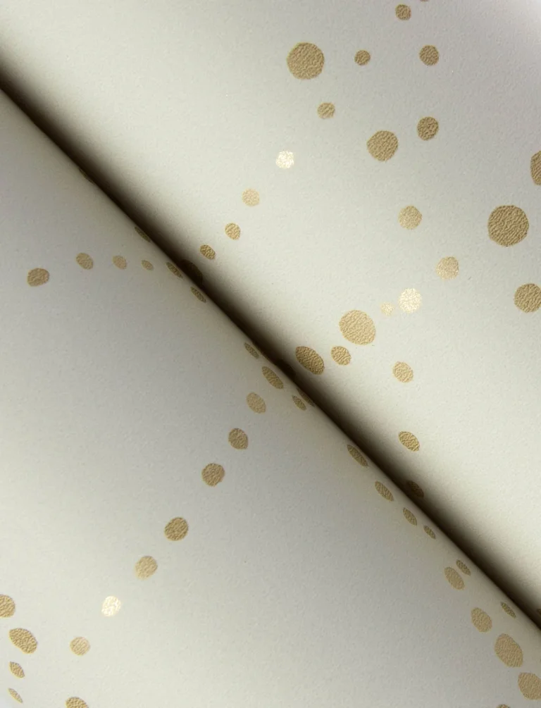 Alcott Dotted Wallpaper - Cream — Ảnh 5