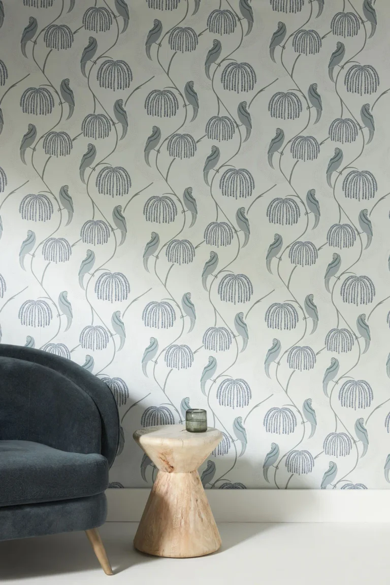 Blaise Wallpaper - Blue/Gray — Image 5