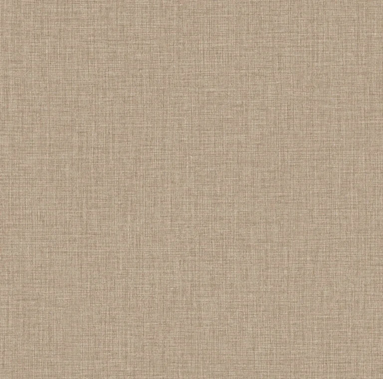 Egyptian Linen Faux Fabric Wallpaper - Light Brown — Ảnh 5