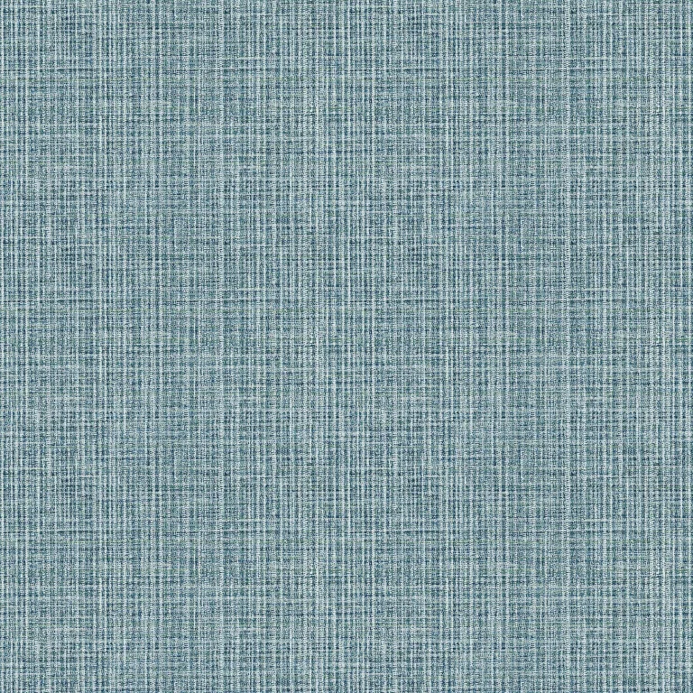 Kantera Fabric Texture Wallpaper - Blue — Ảnh 2