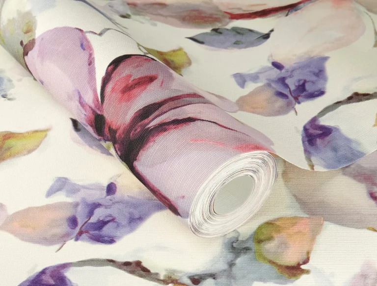 Liliana Floral Wallpaper - Plum — Ảnh 6