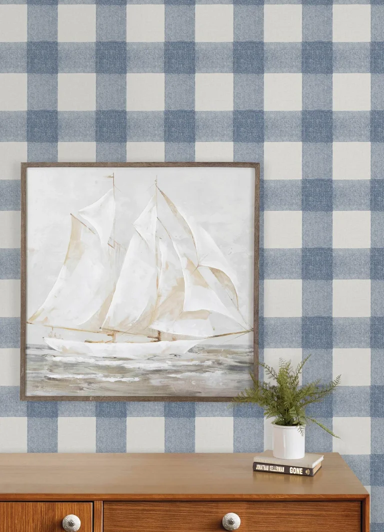 Chesapeake Thorpe Wallpaper - Blue — Ảnh 6