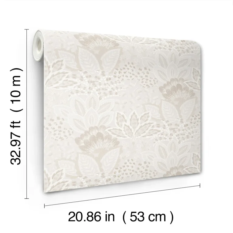 Catherine Botanical Wallpaper - Pearl — Ảnh 2