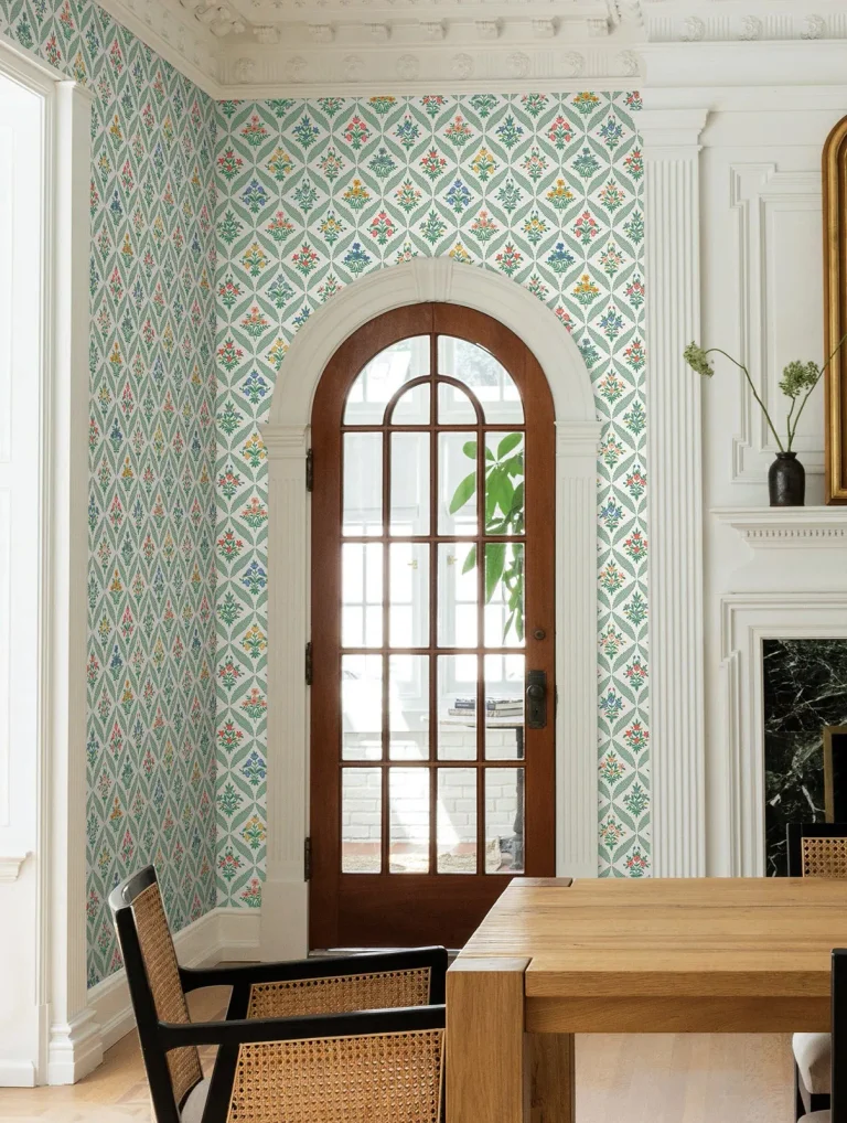 Rifle Paper Co. Estee Garden Wallpaper - Sage Multi — Image 5