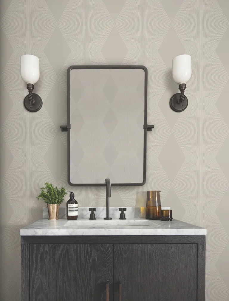 Ronald Redding Diamond Legacy Wallpaper - Taupe — Ảnh 5