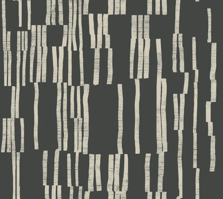 Nikki Chu Koso Peel and Stick Wallpaper - Black & Taupe — Ảnh 4