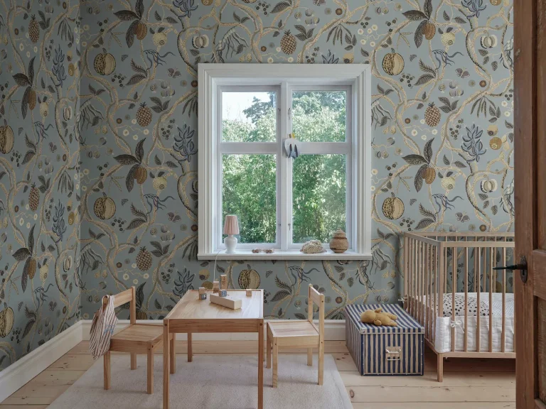 Tree of Life Mural, Light Blue — Image 3