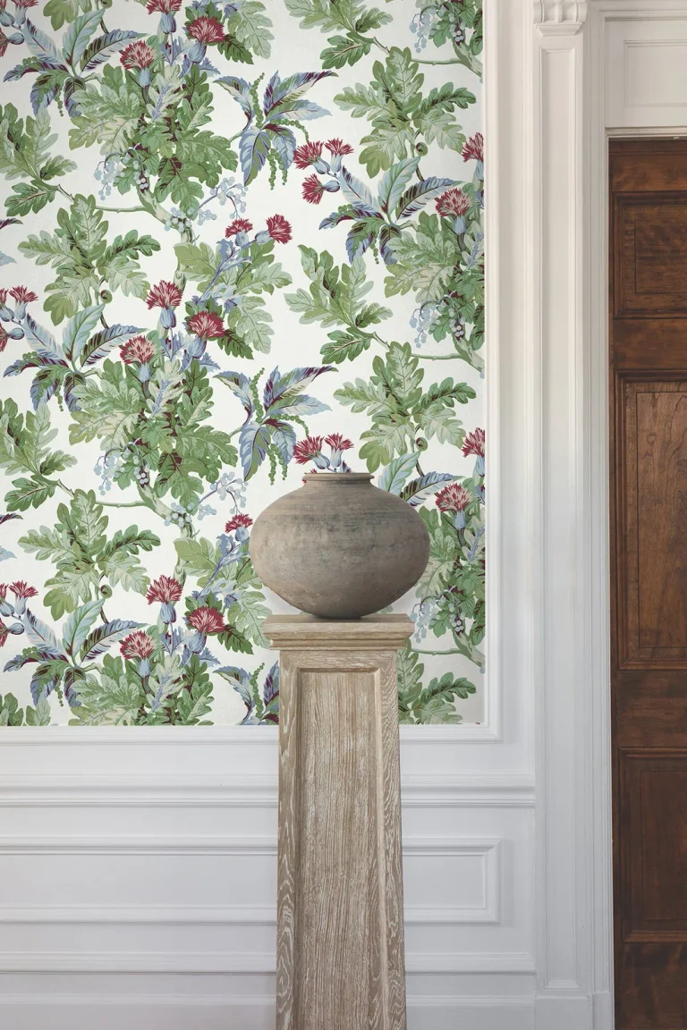 Ronald Redding Briarwood Wallpaper - White — Ảnh 6