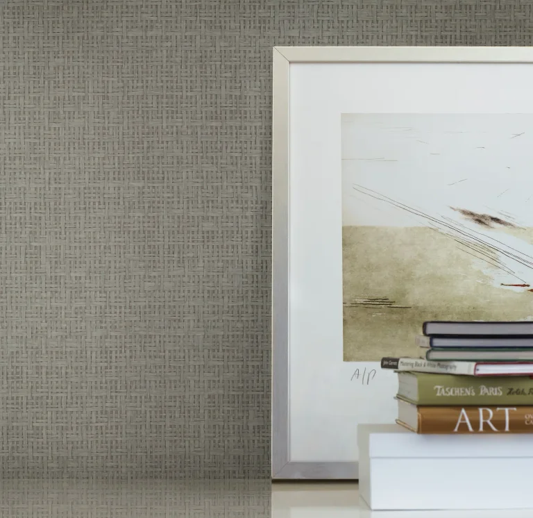 Candice Olson Tatami Weave Wallpaper - Sage — Ảnh 3