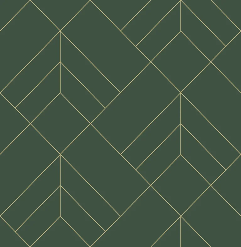 Sander Geometric Wallpaper - Evergreen — Ảnh 2