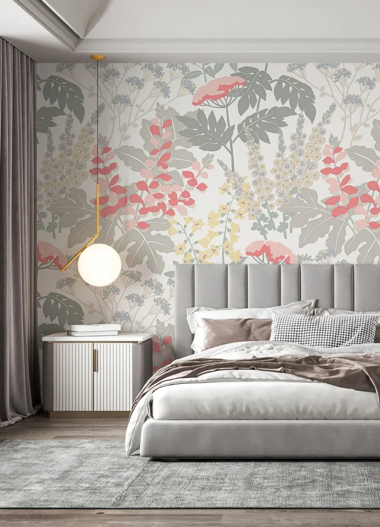 Paradise Wall Mural - Pink — Image 2