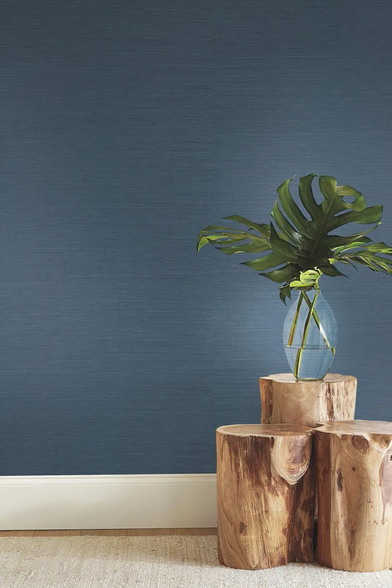 Makasa Sisal Wallpaper - Indigo — Ảnh 3
