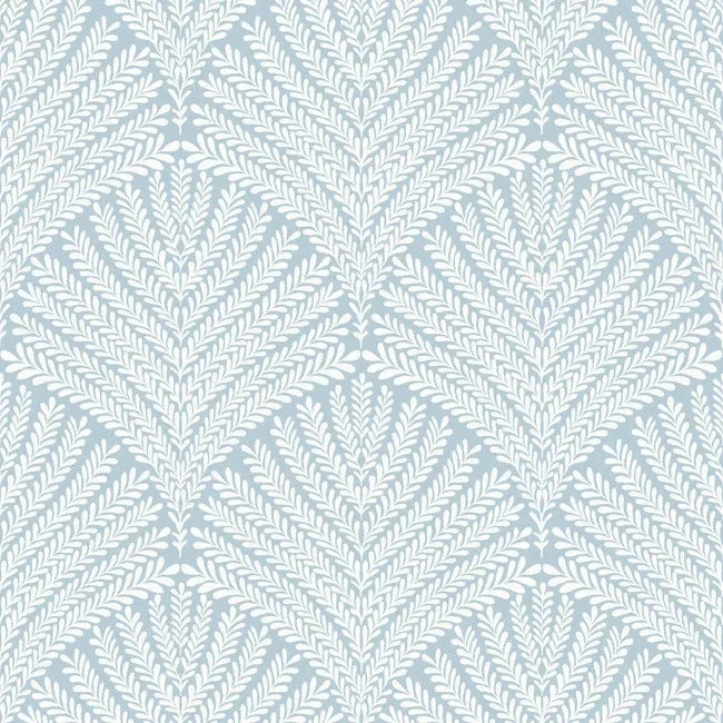 Beachcomber Wallpaper - Blue/White — Ảnh 5