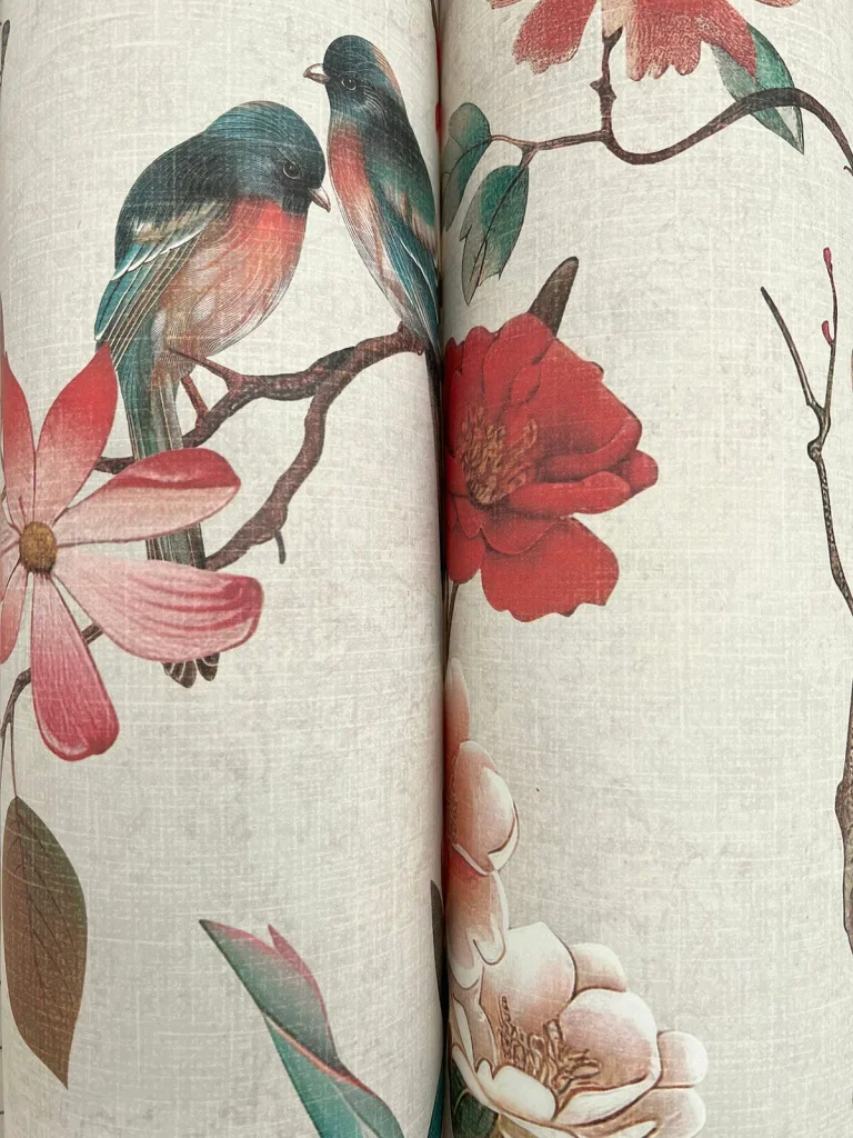 Ronald Redding Kimora's Garden Wallpaper - Ivory — Image 3