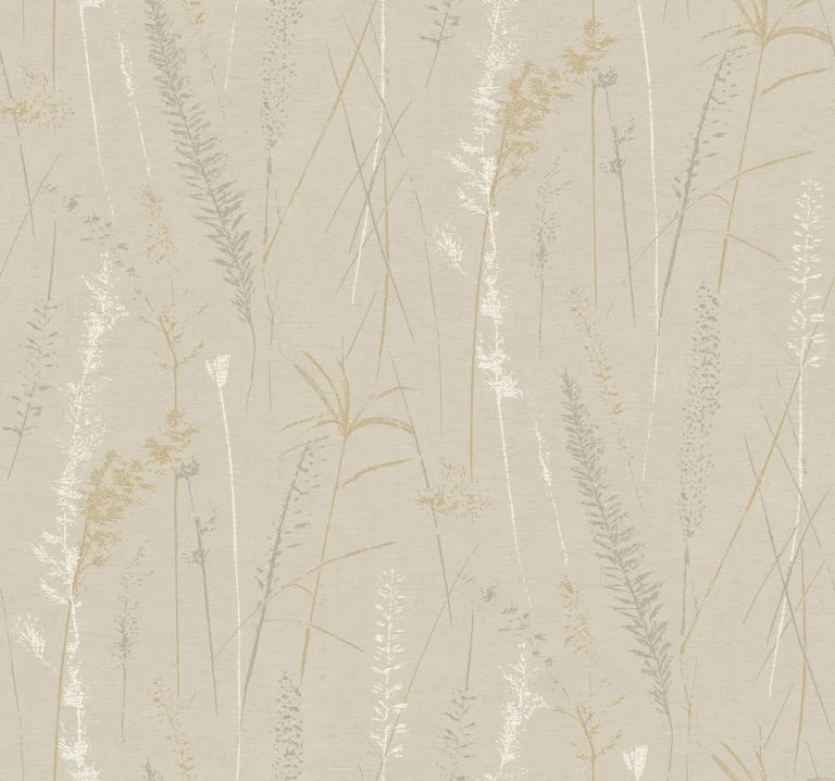 Meadow Splendor Botanical Wallpaper - Neutral — Image 4