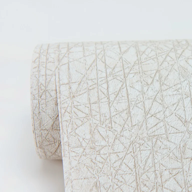 Nagano Distressed Texture Wallpaper - White — Ảnh 4