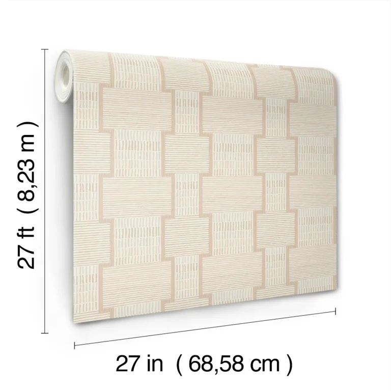 La Broderie Wallpaper - Blush — Ảnh 3