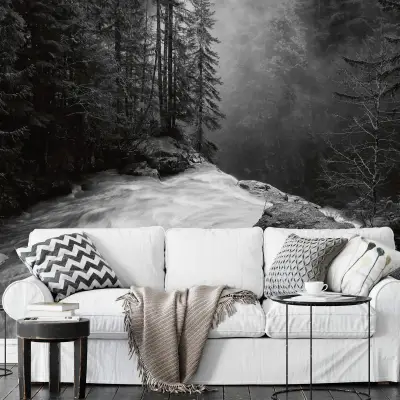 Over the Waterfall - Wall Mural 5124 - 8 Panel - 384cm x 260cm