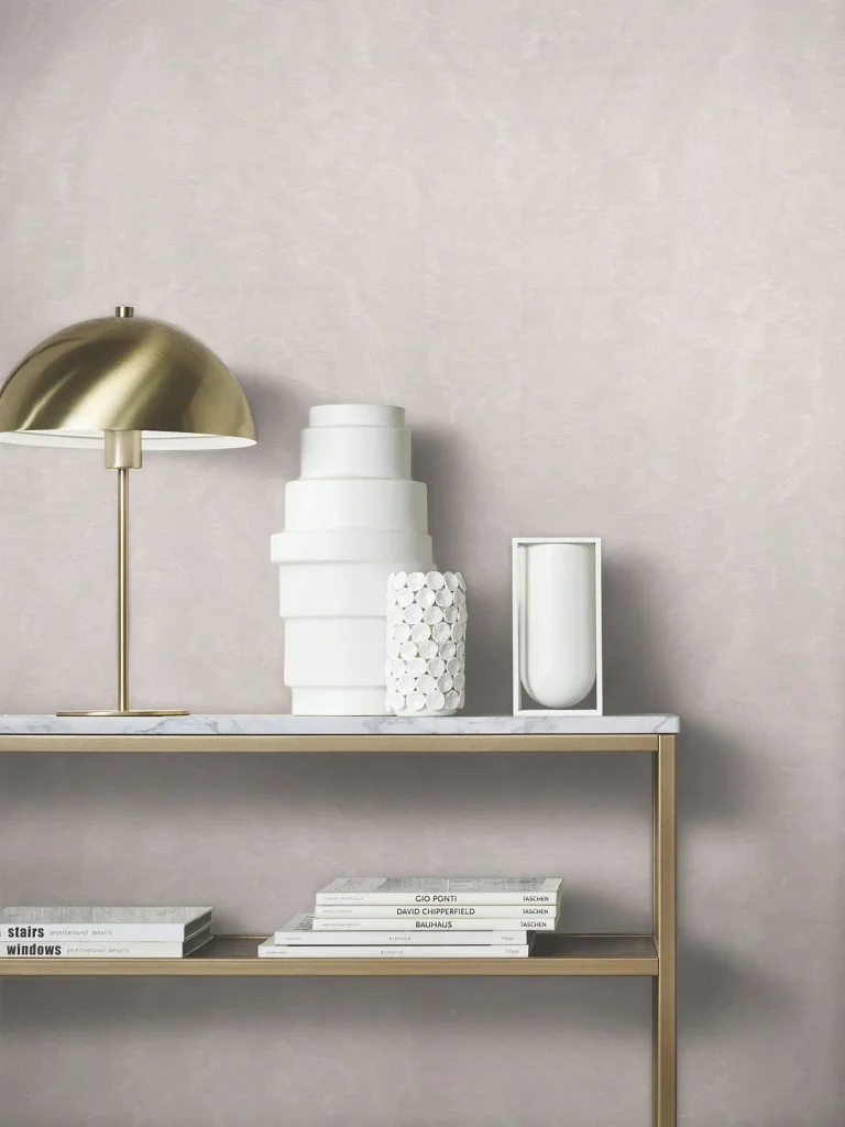 Shimmering Moire Textured Wallpaper - Dove — Ảnh 2