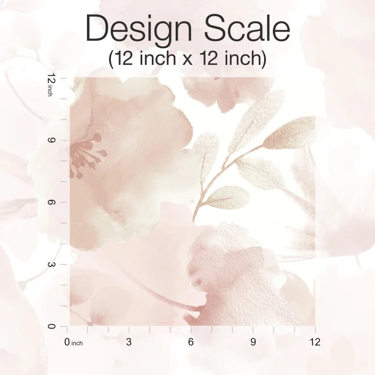 Watercolor Bouquet Wallpaper - Blush — Image 2