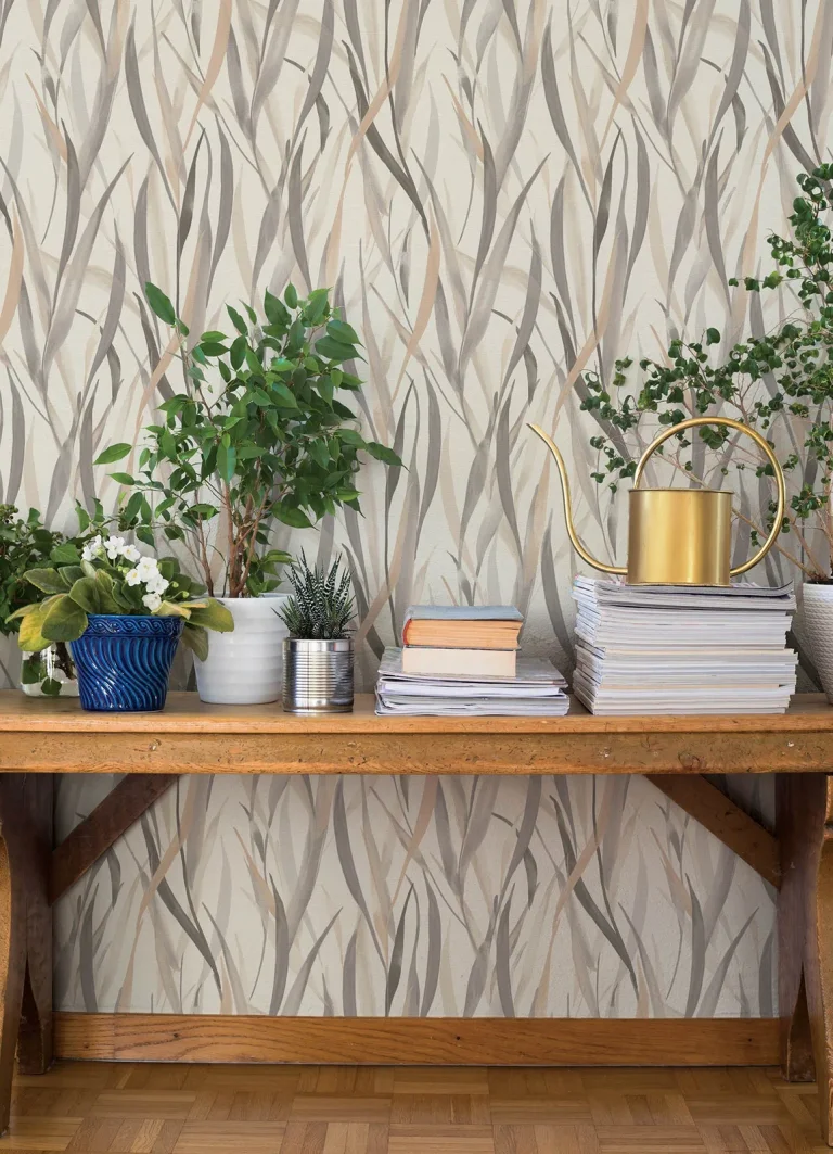 Willoughby Fronds Wallpaper - Neutral — Image 5
