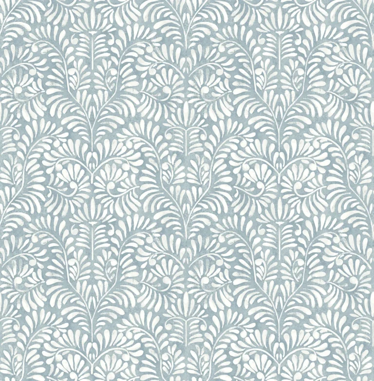 Elma Fiddlehead Wallpaper - Sky Blue — Ảnh 4
