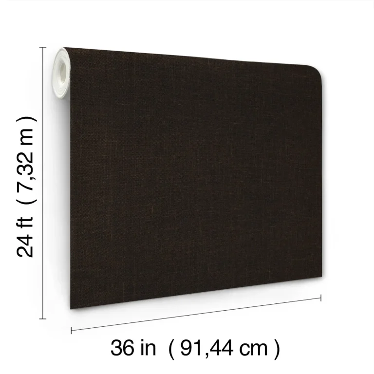 Ronald Redding Jute Weave Wallpaper - Brown — Ảnh 3