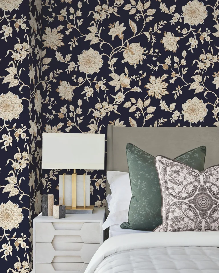 Sutton Wallpaper - Black — Ảnh 4