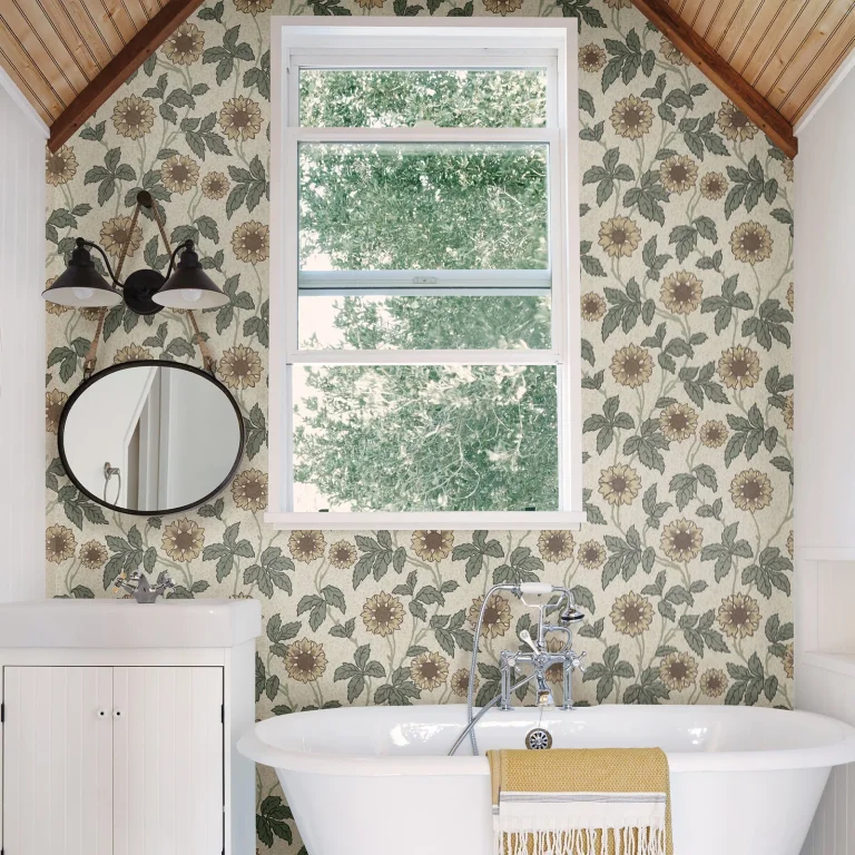 Leilani Floral Wallpaper - Beige — Ảnh 2