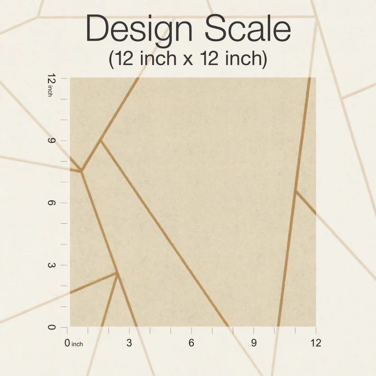 Nazca Wallpaper - Almond/Pearl/Gold — Ảnh 2