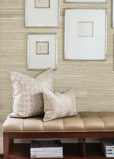 Changzhou Grasscloth Wallpaper - Beige