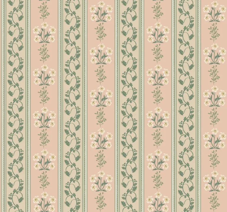 Rifle Paper Co. Portico Wallpaper - Blush — Ảnh 2