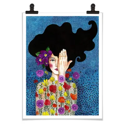 Hulya - "Loosing Memories" Poster - 30 x 24cm
